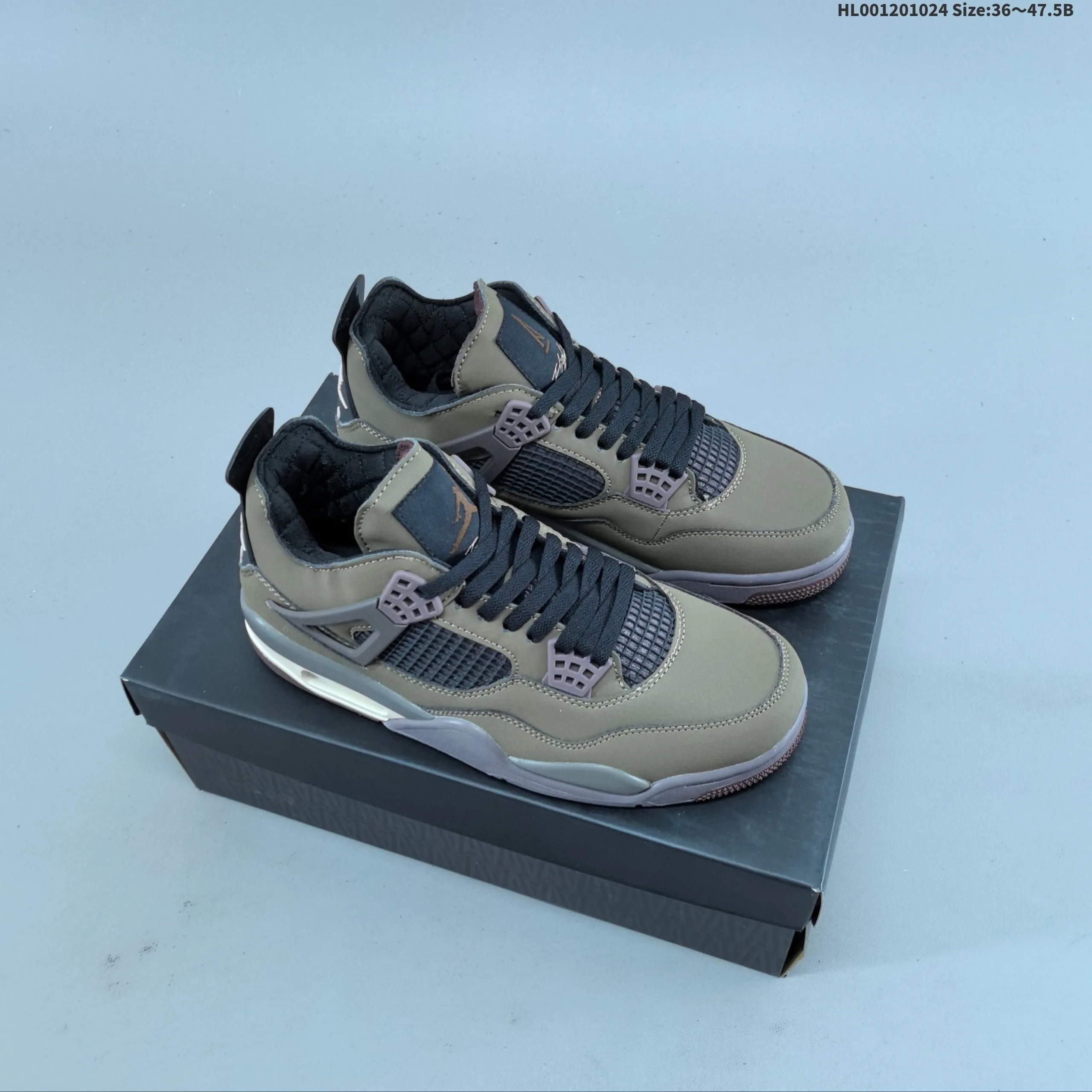 A Ma Mani é re x Air Jordan 4 Retro SP Sneakers - Image 9