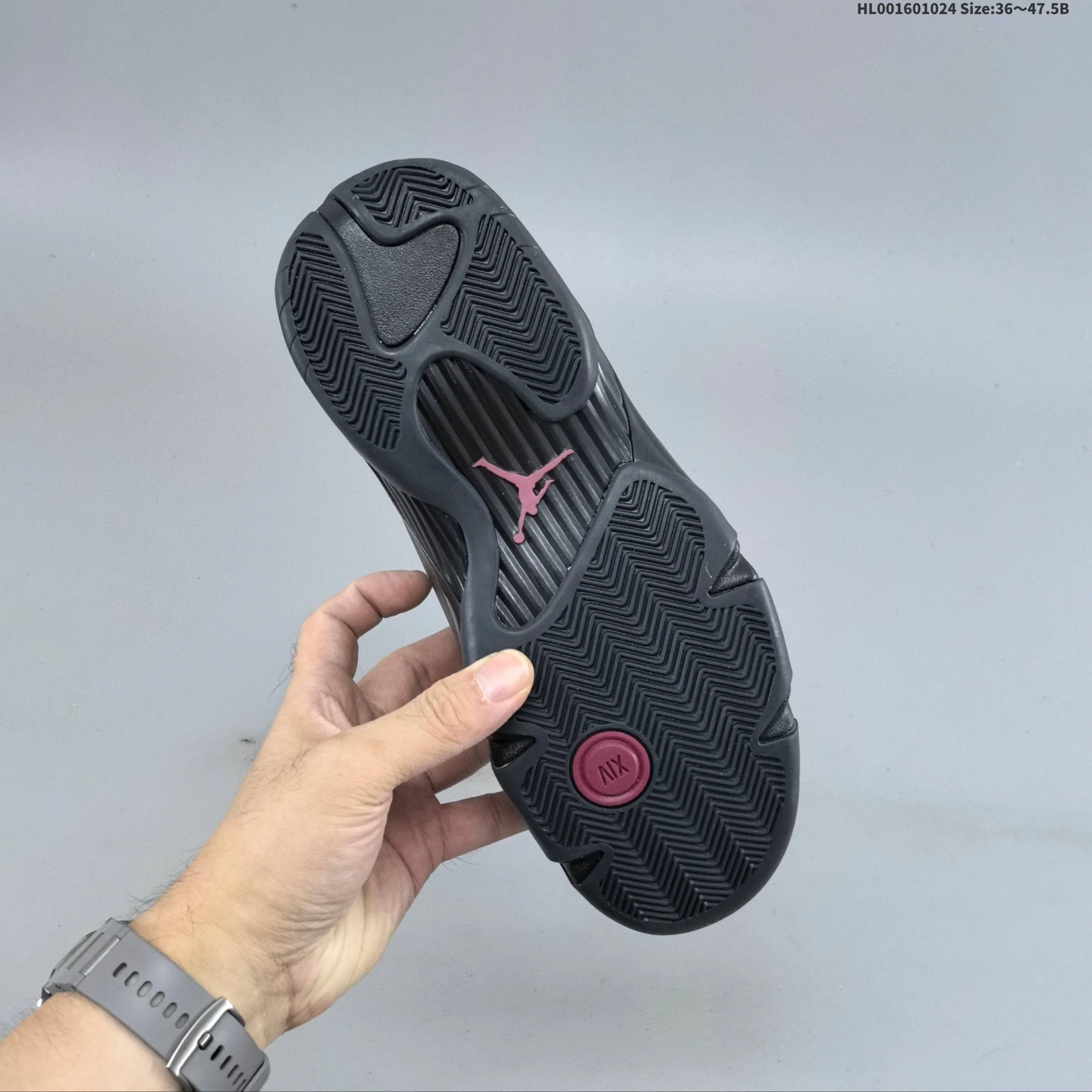 Mowalola × Air Jordan 14 "Burnt Red" Sneakers - Image 6
