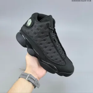 Air Jordan 13 Retro High “Black Cat” high top sneakers