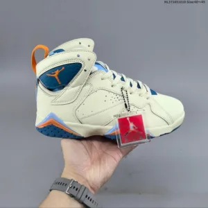 Air Jordan 7 Retro Pacific Blue Sneakers