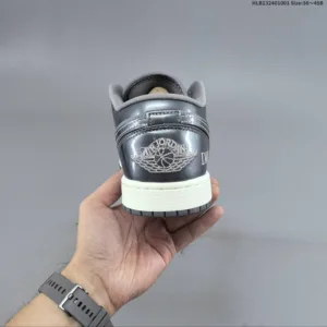 Fragment Travis Scott Dior AJ1 Air Jordan 1 Low Sports Sneakers Joint Shoe