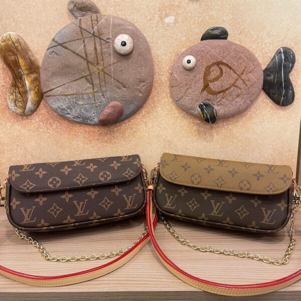 LV New Monogram canvas Wallet chain ivy Sac Recoletta handbag - canvas, chain, handbag, ivy, monogram