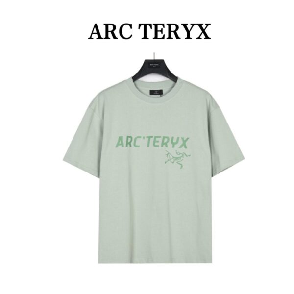 Arc'teryx 23ss Climber's House Commemorative Edition Pine Green Hole unisex T-shirt - arc, body, cotton, fabric, logo
