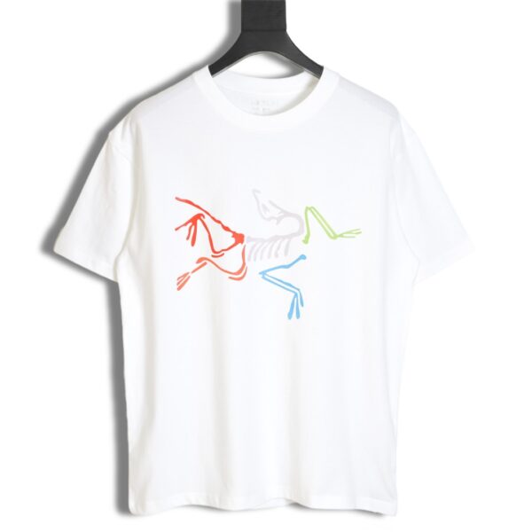 Arc’teryx Colorful Large Logo Printed Short Sleeve T-Shirt - arc, Arc’teryx, Arc’teryx unisex T-shirts, arcteryx outlet, Arcteryx tshirts, colorful, large, teryx, tshirts