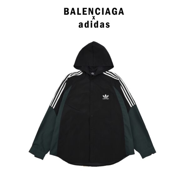 Balenciaga Adidas 2023ss Co branded Spring/Summer New Trench windbreaker jacket coat - 2023ss, adidas, balenciaga, branded, coat