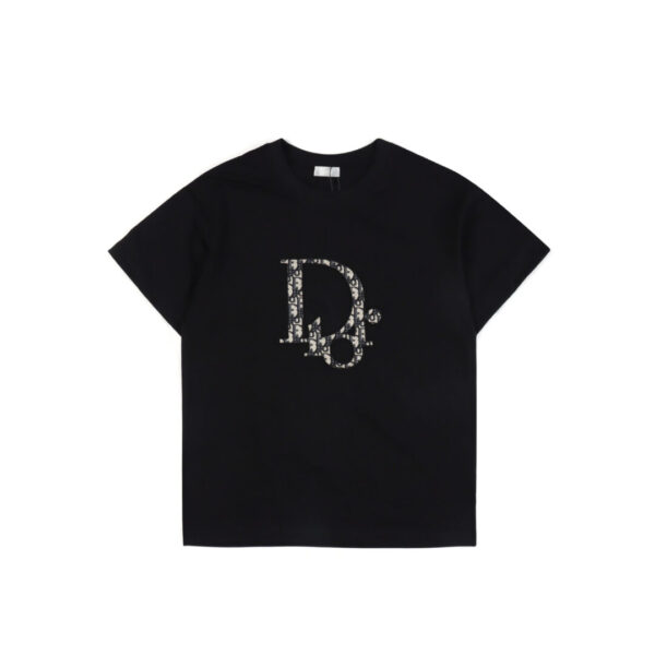 Dior 23SS Aged Decal Embroidery Short Sleeve T-Shirt - 23ss, aged, dior, embroidery, shirt