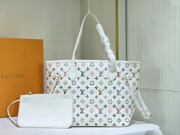 latest printed Louis Vuitton brand new interpretation Neverfull classic handbag - classic, handbag, latest, louis, vuitton
