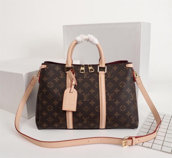 LV Small cute Open BB Monogram canvas production Handbag - canvas, cute, monogram, open, small