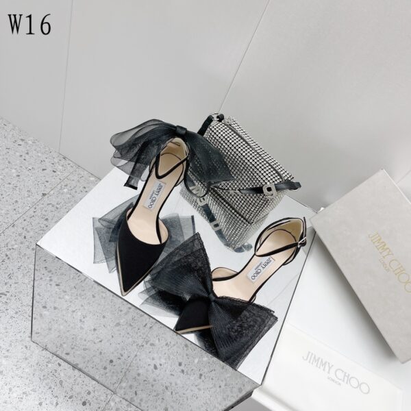 Jimmy Choo W1623 High Heels 35-41 JIMMYCHOO shoes - bow, choo, heels, high, jimmy