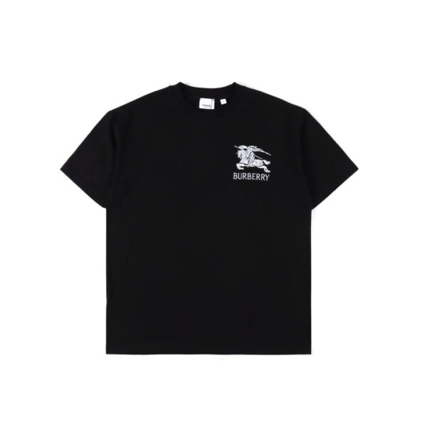 Burberry Chest Equestrian Knight Embroidery LOGO Short Sleeve - burberry, chest, equestrian, logo, short