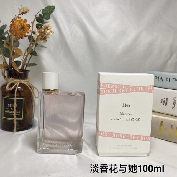 burberry her elixir blossom toilette eau de parfum 100 ml e 3.3 fl.oz. - burberry, eau, her, parfum, toilette