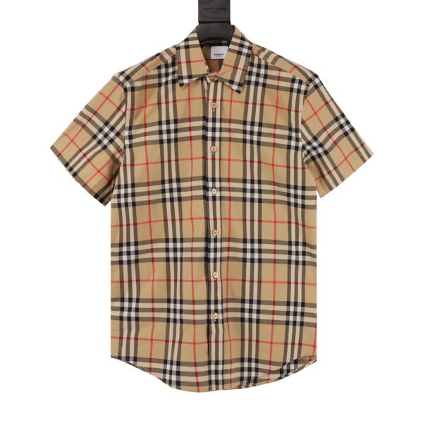 Burberry Classic Striped Shirt Short Sleeve Unisex - burberry, burberry short sleeve, burberry short sleeve everyone, burberry short sleeve shirt, classic, short, sleeve, striped