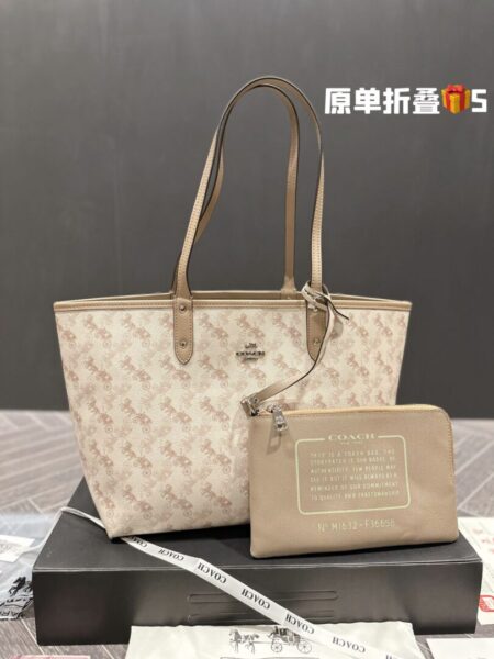 coach double sided ole Tote handbags - coach, double, our, sided, tote