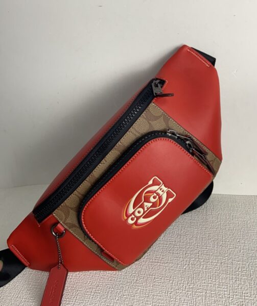 Coach CE552 CE870 Men's New Waistpack/Chest Track Series Bag - backpack, bag, ce552, ce870, coach, coach ce870 bags, men’s, new, series, track, waistpack, waistpack/chest