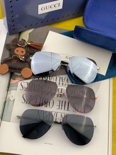 GUCCI G5236 2023 New Men's Women's Sun IP Plating lovers sunglassees - g5236, gucci, gucci lovers sunglasses, gucci men's sunglasses, gucci Pilot sunglasses, gucci sunglasses, Men, sunglasses