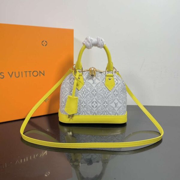 louis vuitton Nicolas Ghesquière Alma BB Monogram Toron tote hand bags - alma, ghesqui, louis, nicolas, vuitton
