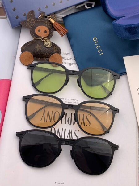 GUCCI G6900 Colorful Pilot Polarized Sunglasses - colorful, g6900, gucci, gucci sunglasses, gucci sunglasses on sale, new, pilot, polarized, spring, sunglasses