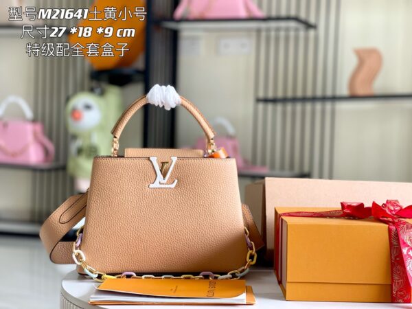 Louis Vuitton M21641 Capuchines BB Taurillon leather handbags - bags, canvas, capuchines, design, handbag, handbags, leather, louis, Louis Vuitton bag, Louis Vuitton bags, Louis Vuitton handbags, lv bags, LV handbags, m21641, taurillon, vuitton, women's