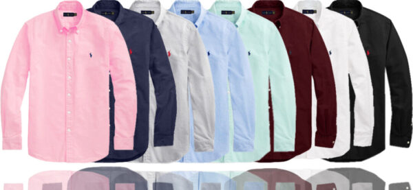 Ralph lauren polo Cotton long sleeved Soft washing fabric H9006 shirt - boy, cotton, fabric, h9006, lauren, long, plaid, polo, ralph, shirt, shirts, sleeved, soft, striped, washing