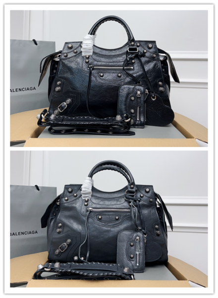 Balenciaga Dark Grey Balencia Neo Cagole New Locomotive Bag - bag, bags, balencia, balenciaga, cagole, dark, grey, locomotive, neo, new, travel