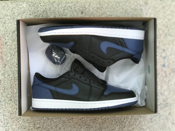 Air Jordan 1 Low OG Black and Blue CZ0775-041 Casual Board Shoes - air, and, black, blue, board, casual, cz0775-041, jordan, low, Shoes, sneakers