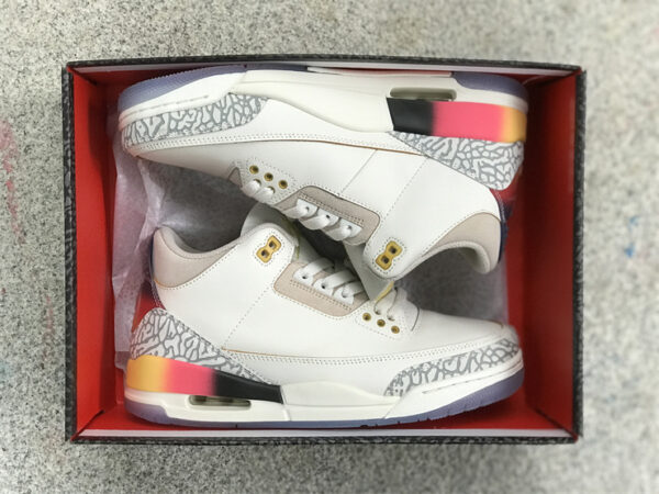 J Balvin x Air Jordan 3 Co-branding Product No.: FN0344-901 - air, balvin, branding, co-branding, fn0344, fn0344-901, jordan, no., product, sneakers