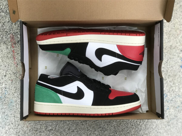 Air Jordan 1 Low "Quai 54" Street Ball Mandarin Duck FQ6703-100 - “quai, 54”, air, ball, duck, fq6703-100, jordan, low, mandarin, sneakers, street