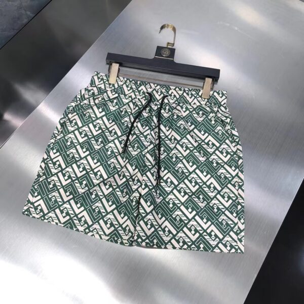 Fendi Loose tight linen cotton loose straight tube casual MA76760550 shorts - cotton, fendi, linen, loose, shorts, straight