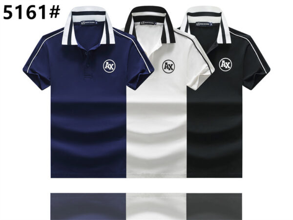 Armani 2023 new Short Sleeve lapel M66990480 Polo shirt - armani, polo, short, sleeve