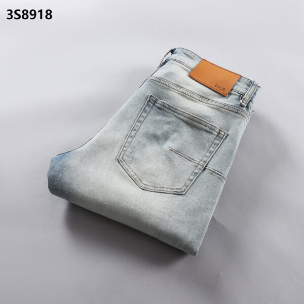 Fendi Boys' Straight Leg 3D 3s8919 Denim long pants Jeans - 3s8919, boy, boys’, Denim, fendi, Jeans, leg, long, pants, straight