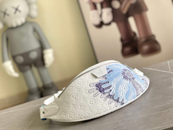 Louis Vuitton M21680 M46436 M44336 Black Flower Discovery Waistpack - bag, bags, black, discovery, flower, louis, m21680, m44336, m46436, men’s, vuitton, waist, waistpack