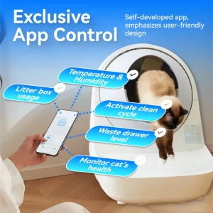 CATLINK AI 5GHz Camera Self Cleaning Litter Box – Scooper Pro Ultra Double Set
