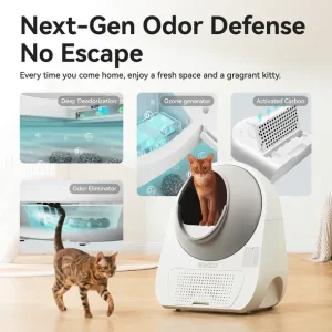 CATLINK AI 5GHz Camera Cat Litter Box – Scooper Pro Ultra