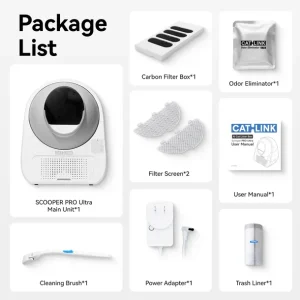 CATLINK AI 5GHz Camera Cat Litter Box – Scooper Pro Ultra