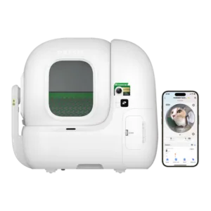 Purobot Max Pro Automatic Cat Litter Box - automatic, box, cat, cow leather belt, litter, max, nest, pet, pot, pro, purobot, sand, supplies