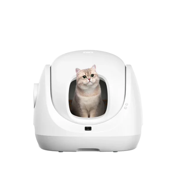 CATLINK Smart Litter Box - Scooper SE - box, cat, catlink, cleaning, cow leather belt, litter, monitoring, nest, pet, pot, sand, scooper, smart, supplies