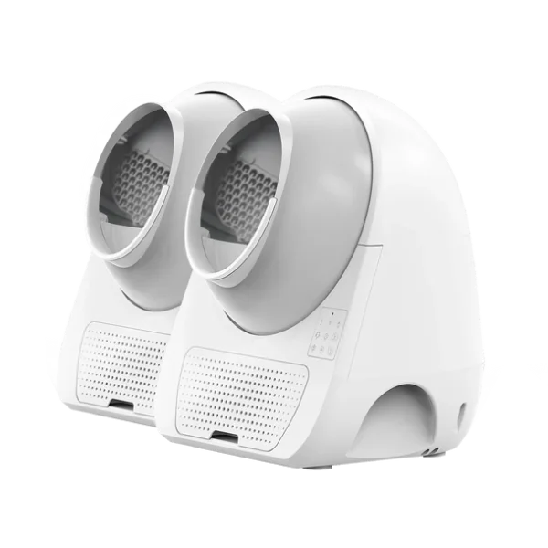 CATLINK Self Cleaning Litter Box - Scooper Luxury Pro-X Double Set - box, catlink, cleaning, cow leather belt, double, litter, luxury, nest, pet, pot, pro-x, sand, scooper, self, set, supplies