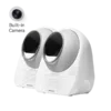 CATLINK AI 5GHz Camera Self Cleaning Litter Box - Scooper Pro Ultra Double Set - 5ghz, box, camera, catlink, cleaning, cow leather belt, double, litter, nest, pet, pot, pro, sand, scooper, self, set, supplies, ultra