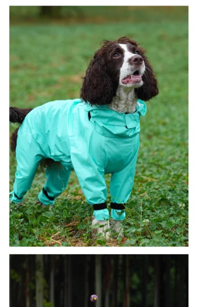 Besto Dog Raincoat Large Dog Summer Special Waterproof Stormtrooper Clothes Four Leg Lightweight Dog Clothes - besto, clothes, cow leather belt, dog, four, large, leg, lightweight, pet, raincoat, special, stormtrooper, summer, supplies, waterproof