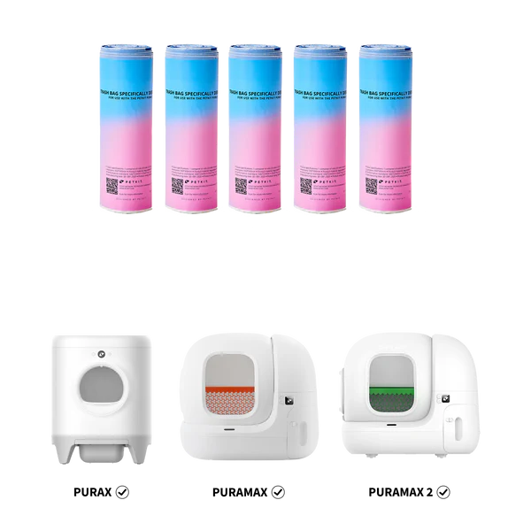 Automatic Litter Box Trash Bag - accessories, automatic, bag, box, cow leather belt, litter, pet, supplies, trash