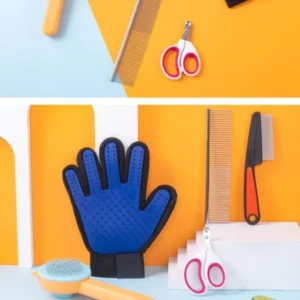 Cat nails scissors comb hair removal flea gloves brush pet care products