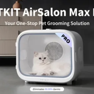 AirSalon Max Pro Pet Dryer Box - airsalon, box, cow leather belt, disinfection, dryer, drying, max, nest, pet, pot, pro, sand, step, supplies