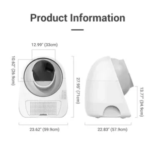 CATLINK Self Cleaning Litter Box – Scooper Luxury Pro-X Ramp Set