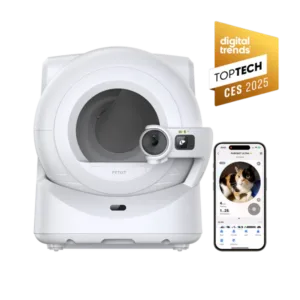 Purobot Ultra Automatic Cat Litter Box - automatic, box, cat, cow leather belt, litter, nest, pet, pot, purobot, sand, supplies, ultra