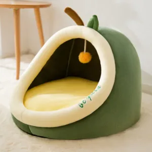 Dog house Semi-Enclosed All-Season Teddy Medium Small Cat Bed Nests Washable Pet Supplies