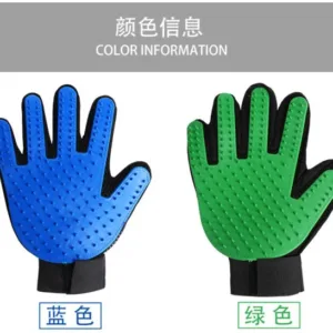 Cat Petting Gloves Dog Massage Bath Brush Left Right Hands Teddy Beauty Care Cleaning Products - bath, brush, massage, may, pet