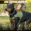 New Dog Outdoor Chest Strap with Cobra Buckle Anti-Blast Tactical Collar Leash - chest, cobra, dog, outdoor, strap