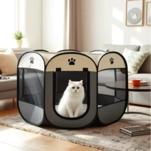 Cat Maternity Package Driver Universal Closed Cat and Dog Nest Tent Pet Octagonal Cage Fence Cat Nest - cat, large, medium, red, small