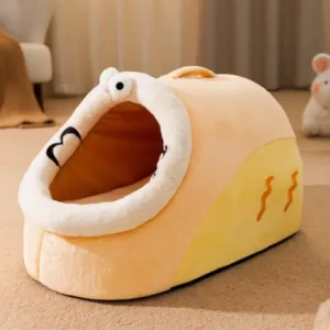 Dog house Semi-Enclosed All-Season Teddy Medium Small Cat Bed Nests Washable Pet Supplies