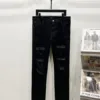 AMIRI New unisex denim jeans with washed holes and loose leather K1070 - AMIRI, AMIRI denim jeans, AMIRI jeans, amiri pants, Denim, denim jeans pants, Jeans, jeans pants, pants, vintage, water